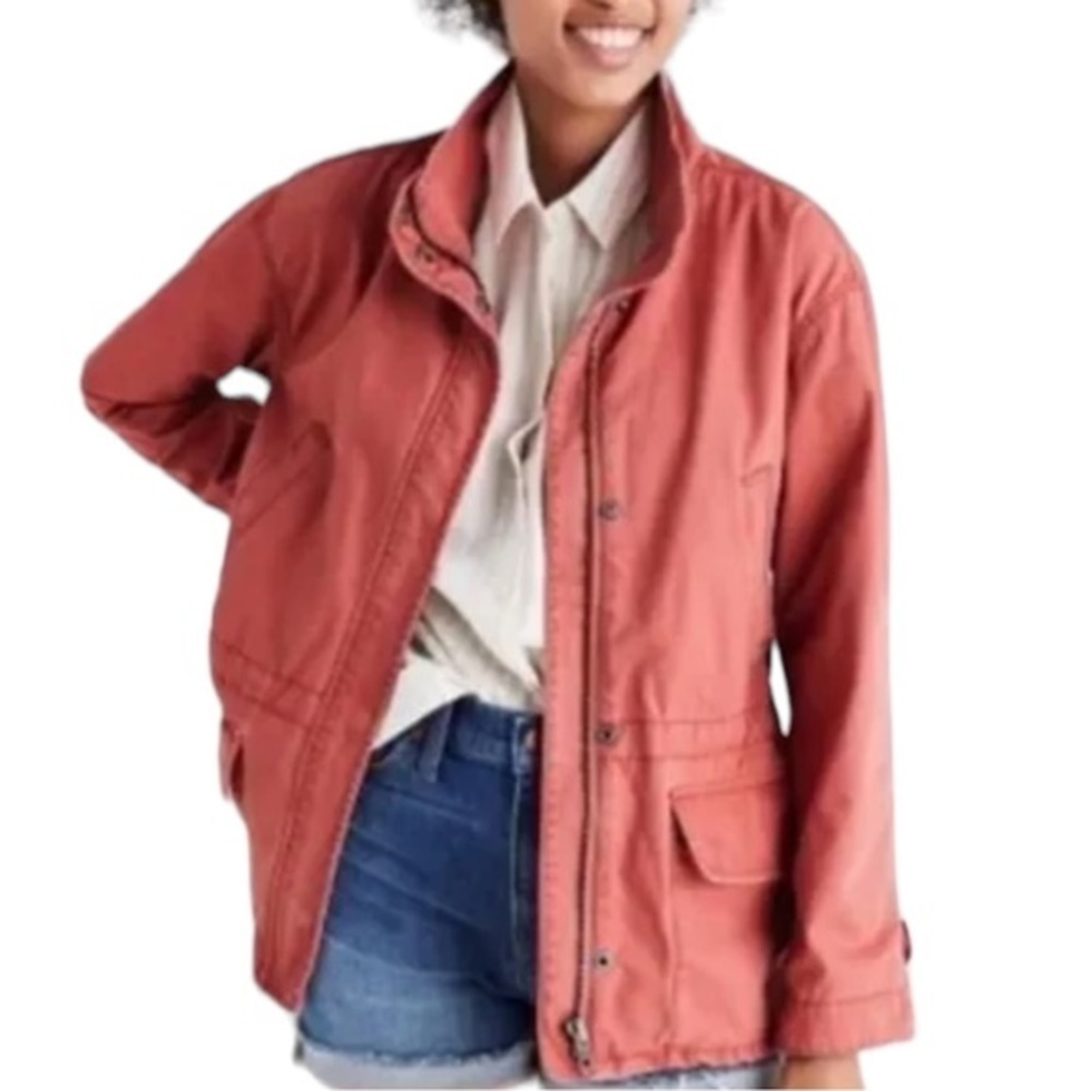 Madewell Prospect Jacket in Spiced Rose Size XL